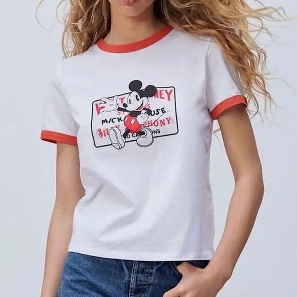 ZARA T-SHIRT WITH ©DISNEY PRINT - Picture 3 of 7